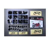 Kit viti viteria AVDB colore Nero specifico per Carena DUCATI 749 2003-2007