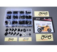 Kit Viti Viteria AVDB Colore Nero specifico per Carena DUCATI SBK 1098 2007-2009