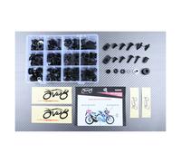 Kit viti viteria AVDB colore Nero specifico per Carena SUZUKI RGV 250 1988-1998
