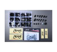 Kit viti viteria AVDB colore Nero specifico per Carena SUZUKI SVS 1000 2003-2010