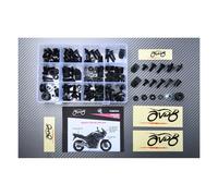 Kit viti viteria AVDB colore Nero specifico per Carena YAMAHA TDM 900 2002-2003