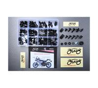 Kit viti viteria AVDB colore Nero specifico per Carena YAMAHA XJ6 2009-2017
