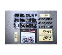 Kit viti viteria AVDB colore Nero specifico per Carena YAMAHA YZF 750 1993-1997