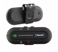 KIT VIVAVOCE BLUETOOTH V3.0 PER AUTO TRASMETTITORE SUPPORTO CALAMITA NUOVO