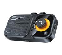 Kit vivavoce per auto Bluetooth 5.4 Altoparlante per auto per chiamata Musica Altoparlante wireless in auto con clip per visiera per supporto telefono cellulare Siri Voice Assistant Motion Auto su 2