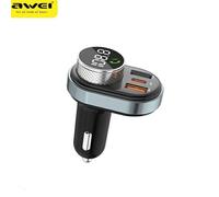 Kit vivavoce per AWEI C-843 Bluetooth 5.0 FM USB/USB-C Nero