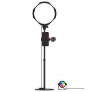 Kit vlogger JOBY JB01835-BWW luce LED anello microfono treppiede smartphone