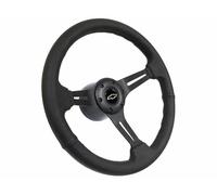 Kit Volante Per Chevelle 1967-68, Pelle Nera, Volante Centrale Nero