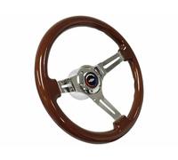 Kit Volante Per Pickup Chevy 1973-94, Legno, Volante In Cromo