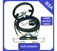 Kit volante sportivo idraulico per nautica adatto a fuoribordo Johnson 409KG ...