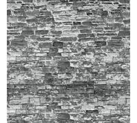 Kit Vollmer 46055 HO Muro In Pietra Grezza Embossed Card Sheet 250X125MM