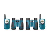 Kit Walkie-talkie Levenhuk LabZZ WTT10 Blu con Binocolo Compatto