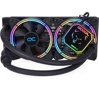 KIT WATERCOOLING AIO ALPHACOOL EISBAER AURORA LT RGB - 240MM (NOIR)