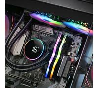 KIT WATERCOOLING AIO MARS GAMING ML-LCD RGB - 240MM (NOIR)