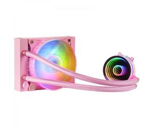 KIT WATERCOOLING AIO MARS GAMING ML-ONE RGB - 120MM (ROSE) NEW
