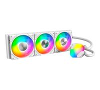 Montech - Modello di prodotto : Kit di raffreddamento a liquido AIO HyperFlow RGB - 360 mm (bianco) - Nouvo