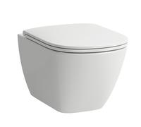 Kit WC Running LUA, WC a parete Advanced incluso sedile WC con coperchio, nas...