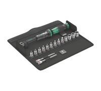 Kit wera con chiave dinamometrica regolabile click torque 16 punte