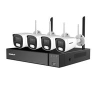 KIT WI-FI 4 TELECAMERE NVR. 4 IPC BULLET 5MP. HDD 1TB - COMELIT WIKIT004S05NA