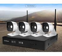 Kit wifi Sricam Italia NVS002 2 Megapixel H265 APP SriHome con AUDIO a 2 vie