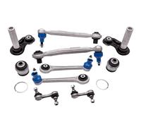 Kit wishbone braccio di controllo pista sospensione posteriore da 10 pezzi per BMW Serie 5 E39 525i 528i 33321094209 33321094210