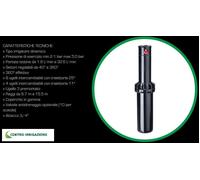 KIT x 5 IRRIGATORE DINAMICO POP UP RAIN S075 TURBINA PRATO GIARDINO POPUP