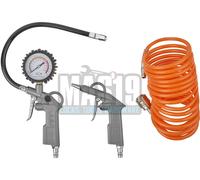KIT ACCESSORI PER COMPRESSORE 3 PZ ATTACCO RAPIDO - MAURER
