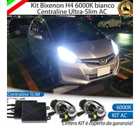 KIT XENON BIXENON BIXENO XENO H4 6000 K 35W SPECIFICO HONDA JAZZ MK2 NO ERROR