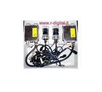 KIT XENON HID H7 6000K LAMPADE AUTO XENO ULTRA BIANCHE CENTRALINA FARI MOTO