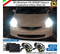 KIT XENON SLIM BIXENON BIXENO XENO H4 6000K 35W PER HONDA JAZZ MK1 NO ERROR