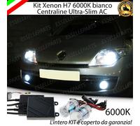 KIT XENON XENO H7 AC 6000 K 35W SPECIFICO PER RENAULT LAGUNA 3 III NO ERROR