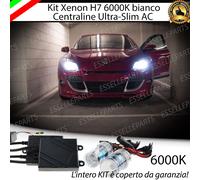 KIT XENON XENO H7 AC 6000 K 35W SPECIFICO PER RENAULT MEGANE 3 III NO ERROR