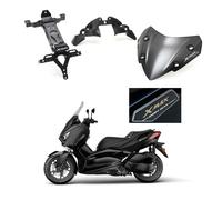 KIT YAMAHA XMAX X-MAX 300 400 IRONMAX SPORT CUPOLINO PORTA TARGA COVER 2018 2019