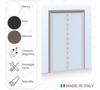 Kit zanzariera Magnetix Plus magnetica 150x250cm per porta finestra riducibile