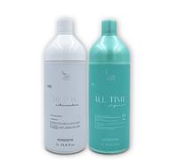 Kit ZAP ALL TIME SET TRATTAMENTO LISCIANTE BIOLOGICO PER CAPELLI - 2x1L