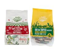 Kit Zucchero Bianco e di Canna - Bustine Monodose 5g - 400 Pz - 2kg - Italia Zuccheri - Per Caffè, Bar, Ufficio, Casa, Horeca