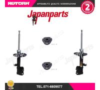 KIT122 Coppia ammortizzatori + supporti anteriori (JAPANPARTS)..