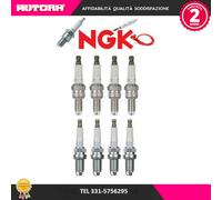 KIT33 8 Candele adatto a Alfa Romeo 145-146-147-156 twinspark (MARCA-NGK)..