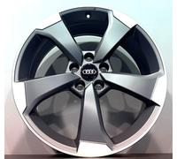 KIT 4 CERCHI IN LEGA 7X18 ALFA MITO ET 30 GMP RACEWAY NERO CORSA