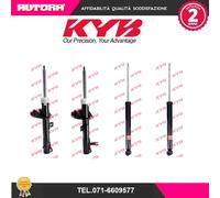 KIT65 4 Ammortizzatori ant è post adatto a Ford Focus (MARCA KAYABA).