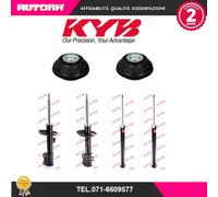 KIT69T 4 Ammortizzatori anteriore + posteriore + tamponi superiore..