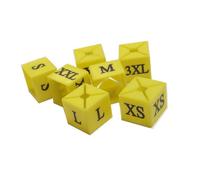KIT70 CUBI SEGNATAGLIA ASSORTITI GRUCCIA DA XS-3XL