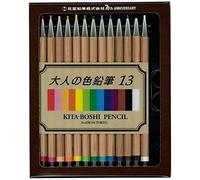 Kitaboshi Matita colorata meccanica da 2 mm - Set di 13 colori, 1 set (OTP-IE13)
