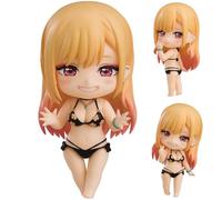 Kitagawa Marin Action Figura Anime, Carina Marin, Facce mobili e intercambiabili, materiale PVC, modello per desktop, 10 cm