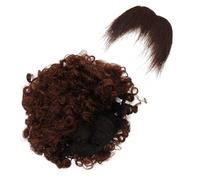 KITANDOVE 1 Set Di Barba E Parrucca Da Pirata, Accessori Per Giochi Di Ruolo, Parrucche Da Pirata, Baffi, Barba Da Pirata Per Uomo, Accessori Per Costumi Di Halloween, Parrucche Divertenti