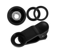 KITANDOVE 1set Kit Di Lenti Per Fotocamera Smartphone Grandangolare Macro e Fish-eye Facile Da Installare Clip Per Cellulare Compatibile Con Tutti Modelli Di Smartphone