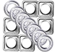 KITANDOVE 20pezzi Coperchi Per Bruciatori Stuoie Protettive Per Piano Resistenti Al e Impermeabili Gas e Induzione