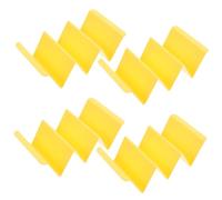 KITANDOVE 4pezzi Supporti Per Tortillas Plastica Decorativa Porta Tacos e Frittelle Per Uso Residenziale e Commerciale Design Elegante e Moderno Struttura Robusta e Pratica Per Servire e