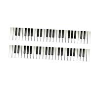 KITANDOVE Adesivo Per Scale Tasti Del Pianoforte Adesivo Decorativo in Pvc Autoadesivo Pratico Per Casa E Bar Protegge Le Scale