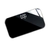 KITANDOVE Bilancia Digitale Portatile per Peso Corpo con Specchio Ricaricabile Mini Peso Preciso per Viaggio e Casa Design Compatto e Facile da Usare per Bagno e Camera